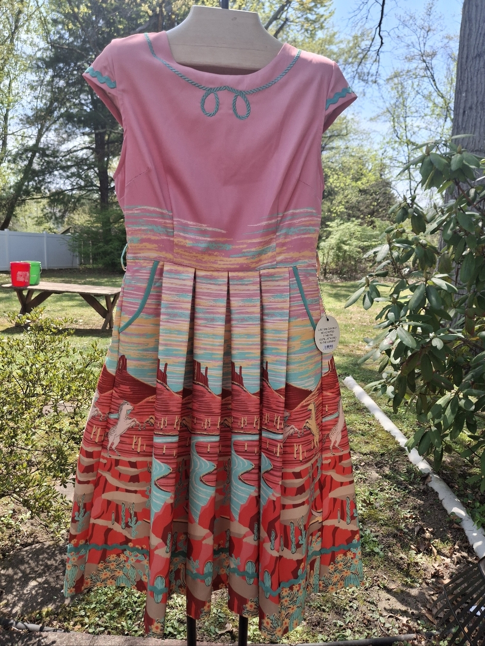 Lindy bop dress - Western Scenery
